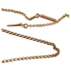 Antique imperial Russian Gold Chain Necklace