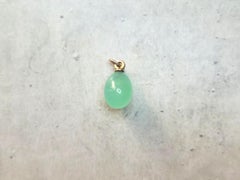 Antique Imperial Russian Gold Egg Pendant, Workmaster Theodore Ringe