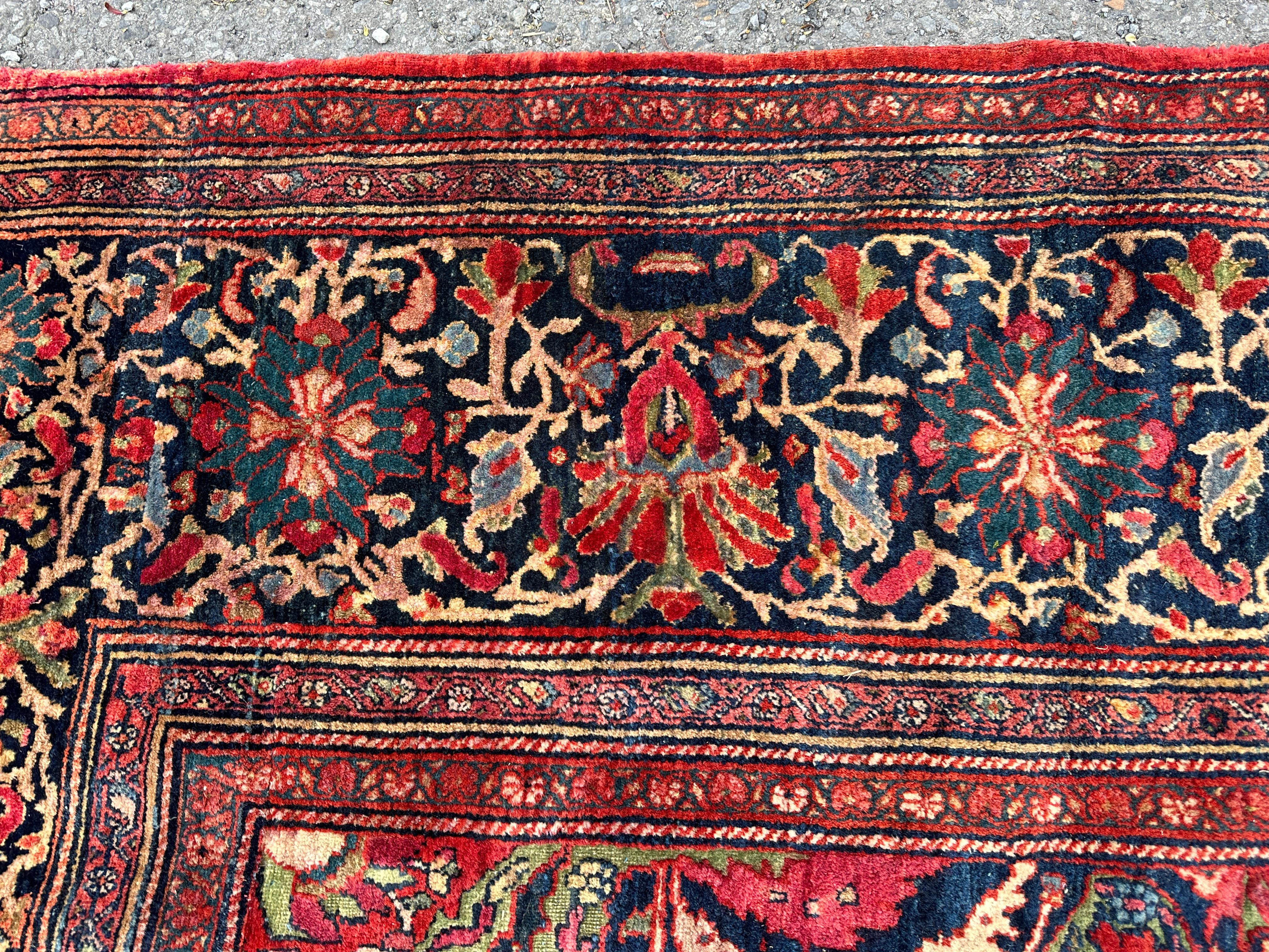 Ancien tapis persan Sarugh Farahan, vers 1900 en vente 12