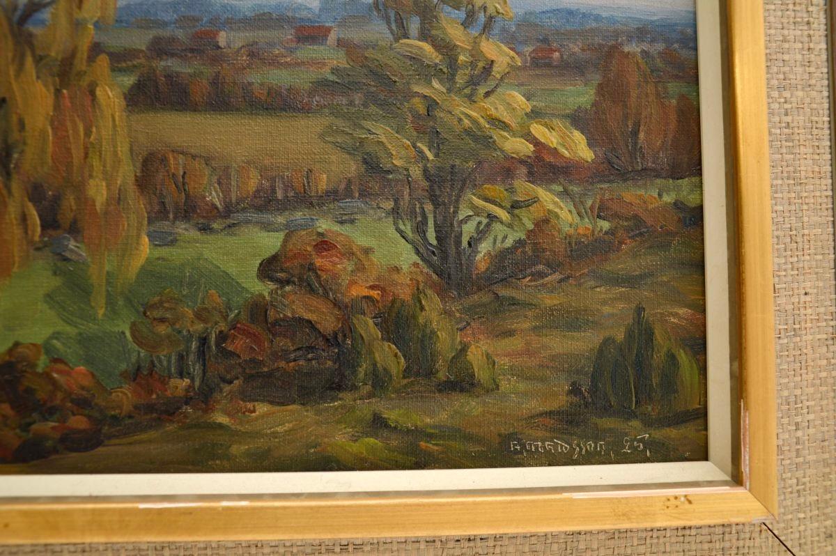Antique Impressionist Style Oil Painting In Good Condition For Sale In London, GB