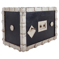 Caja Fuerte Incombustible de Hierro Fundido Antiguo