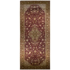 Antique Oversize Indian Agra Rug, circa 1890 14'0 x 33'2".