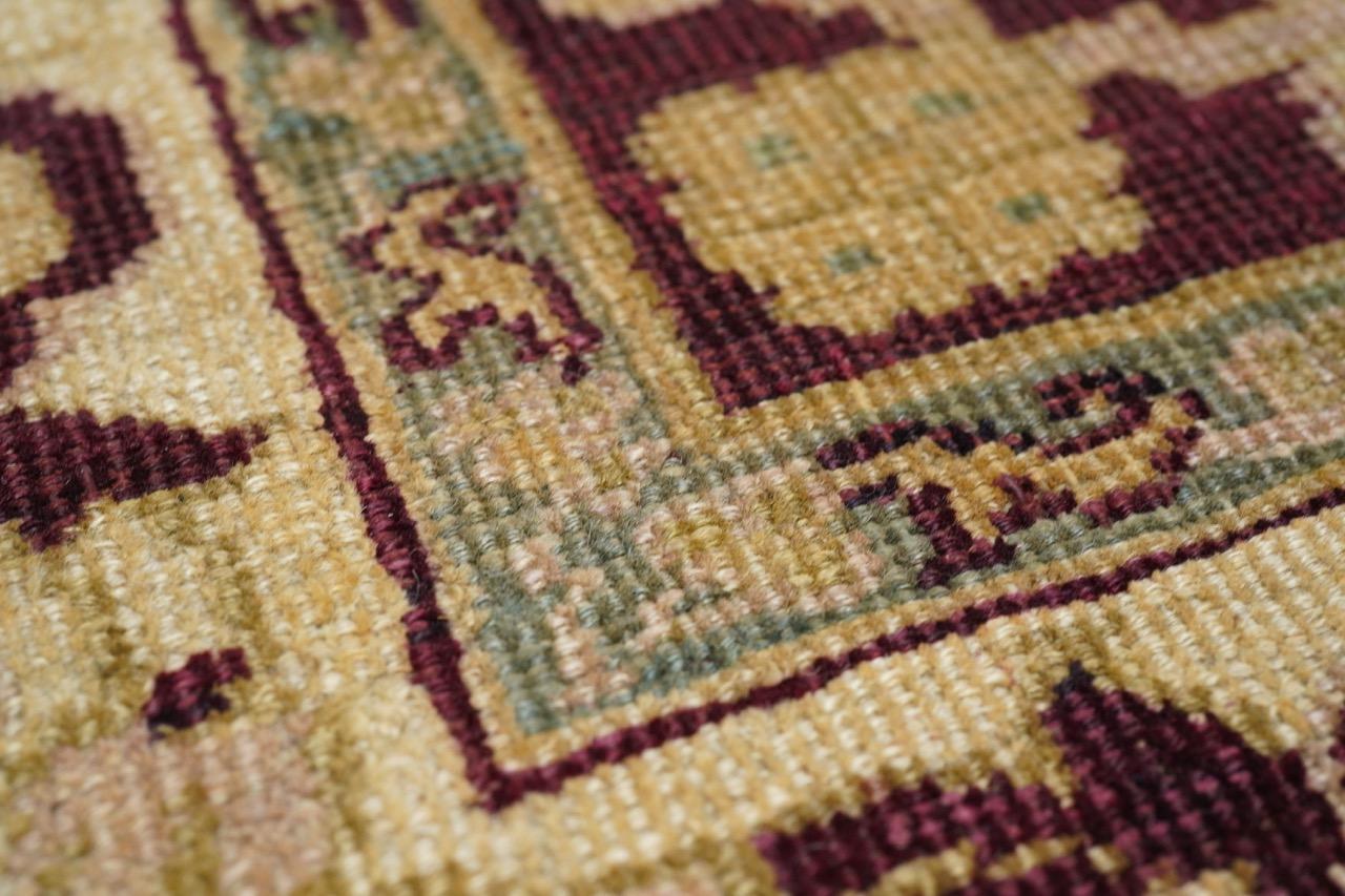 Antique Indian Agra 8'4'' x 11'9'' For Sale 2