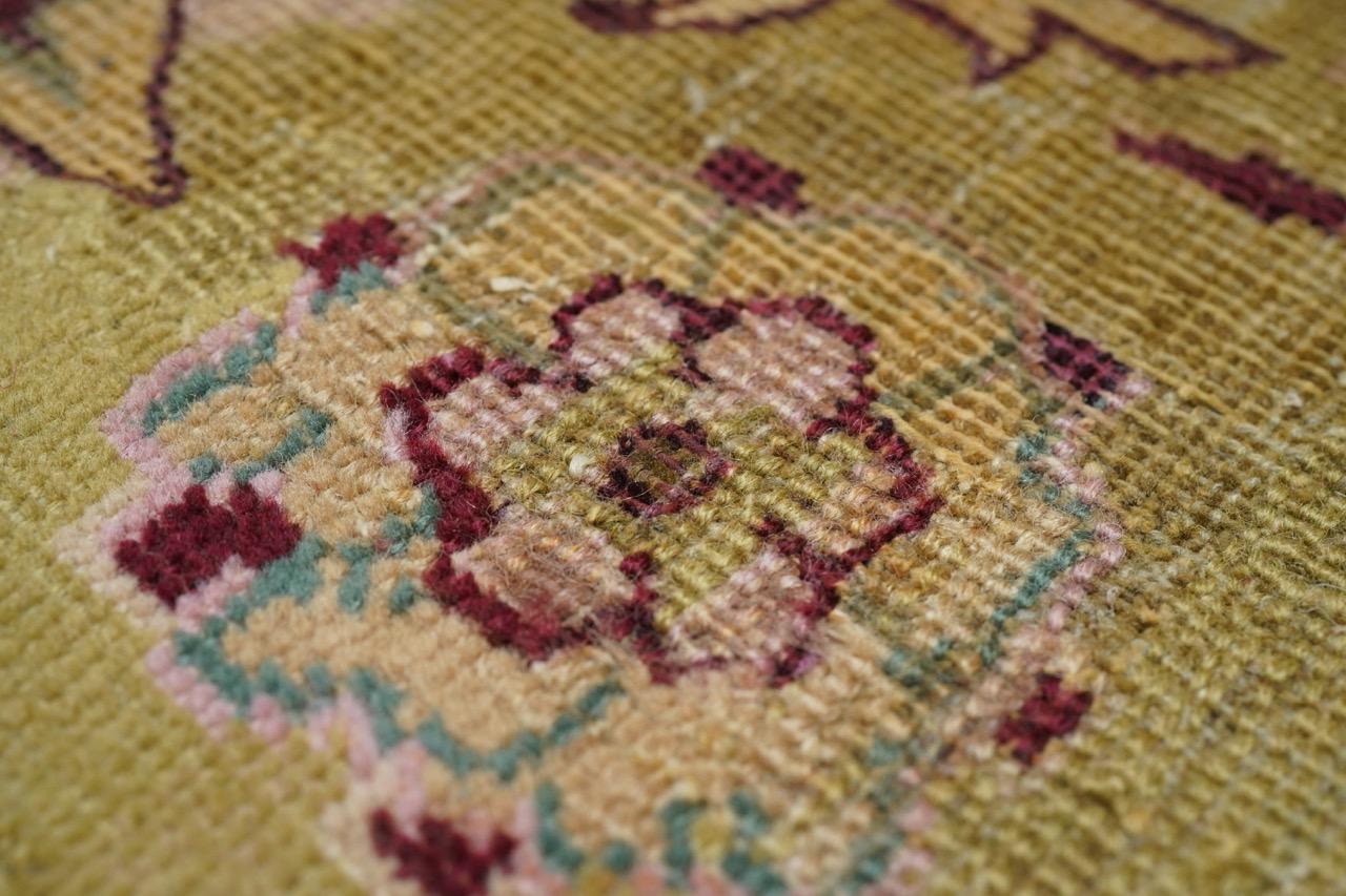 Antique Indian Agra 8'4'' x 11'9'' For Sale 3