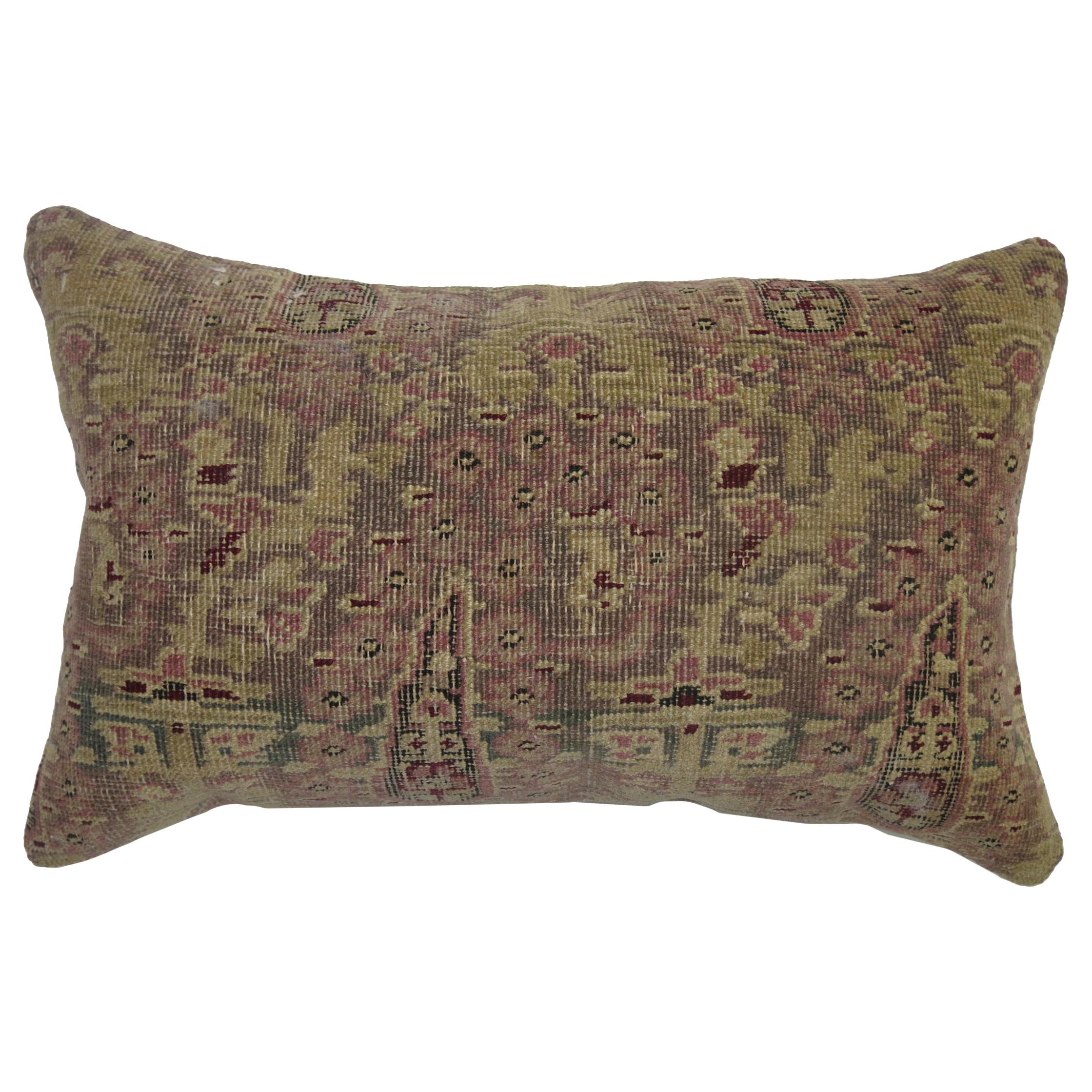 Coussin de traversin indien ancien Agra