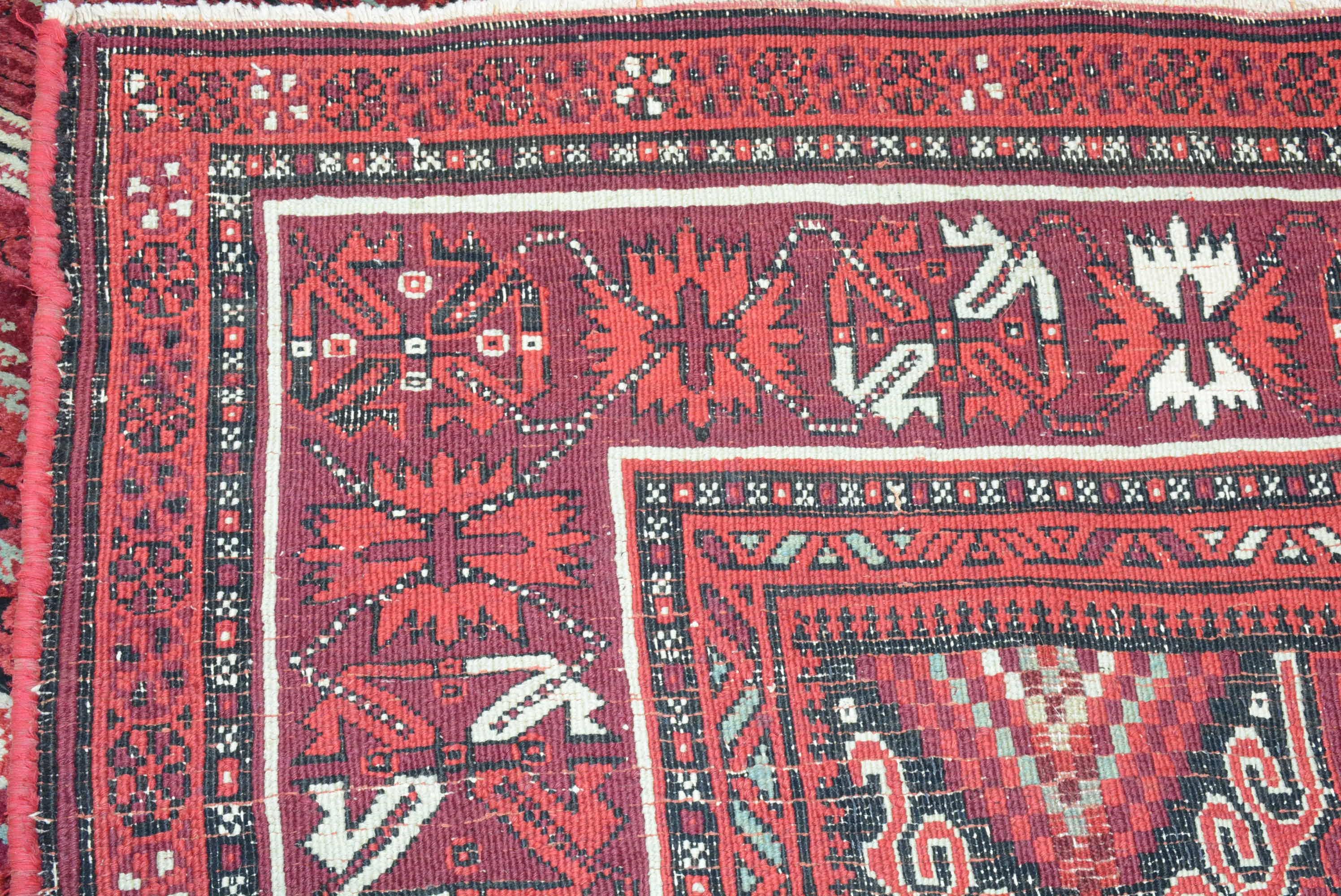Antique Indian Agra Carpet For Sale 4