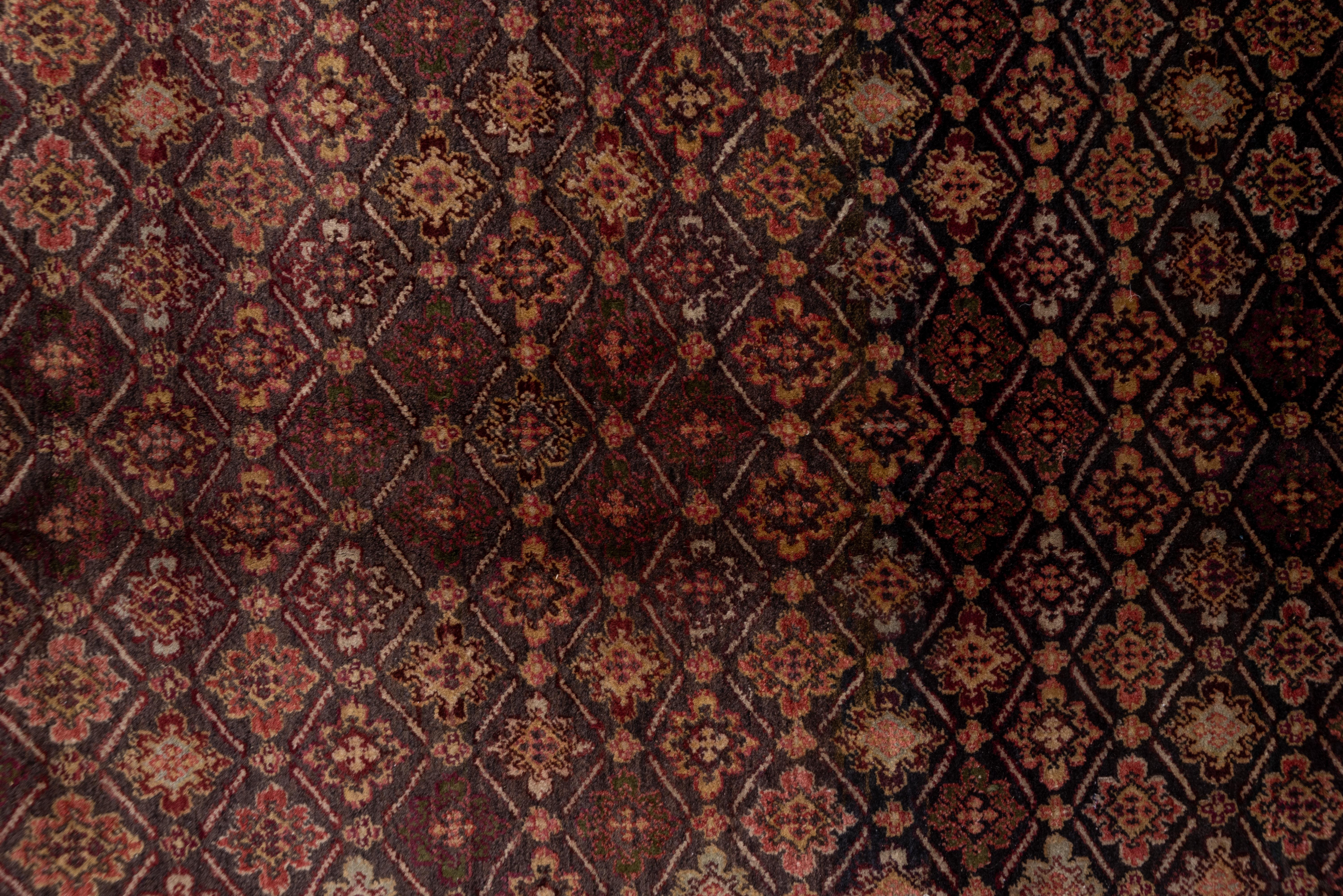 Hand-Knotted Antique Indian Agra Carpet For Sale