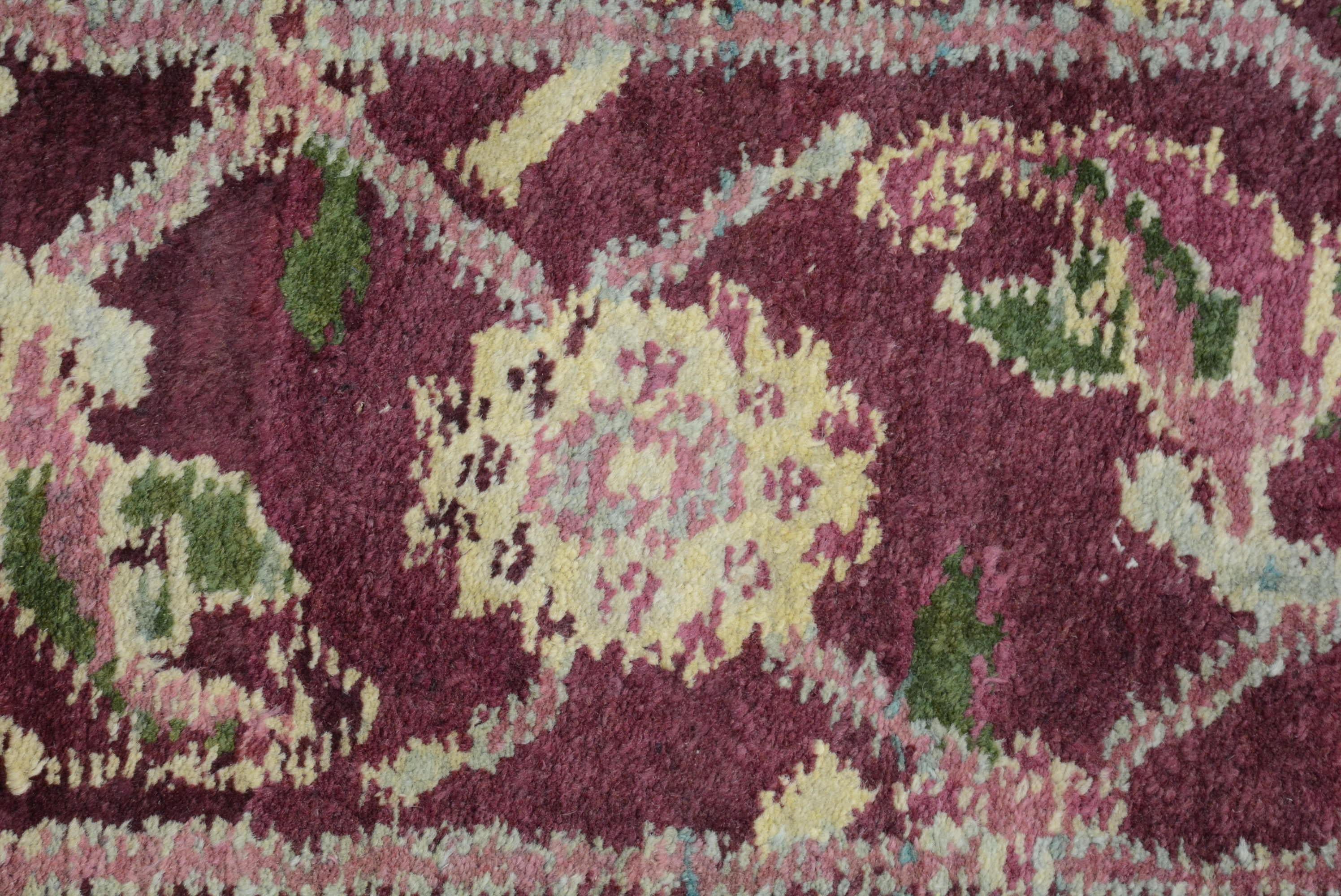 Antique Indian Agra Carpet For Sale 1