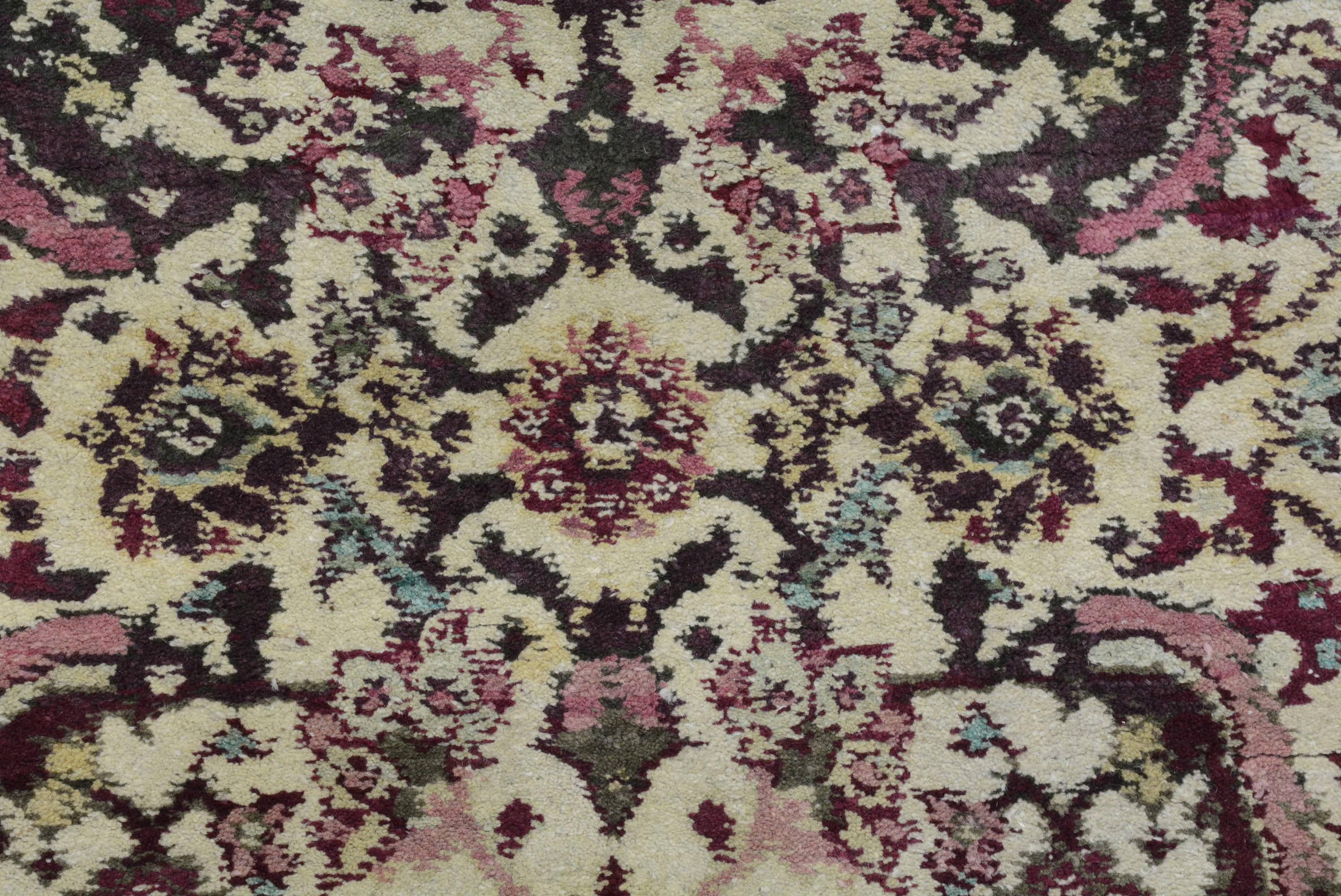 Antique Indian Agra Carpet For Sale 2