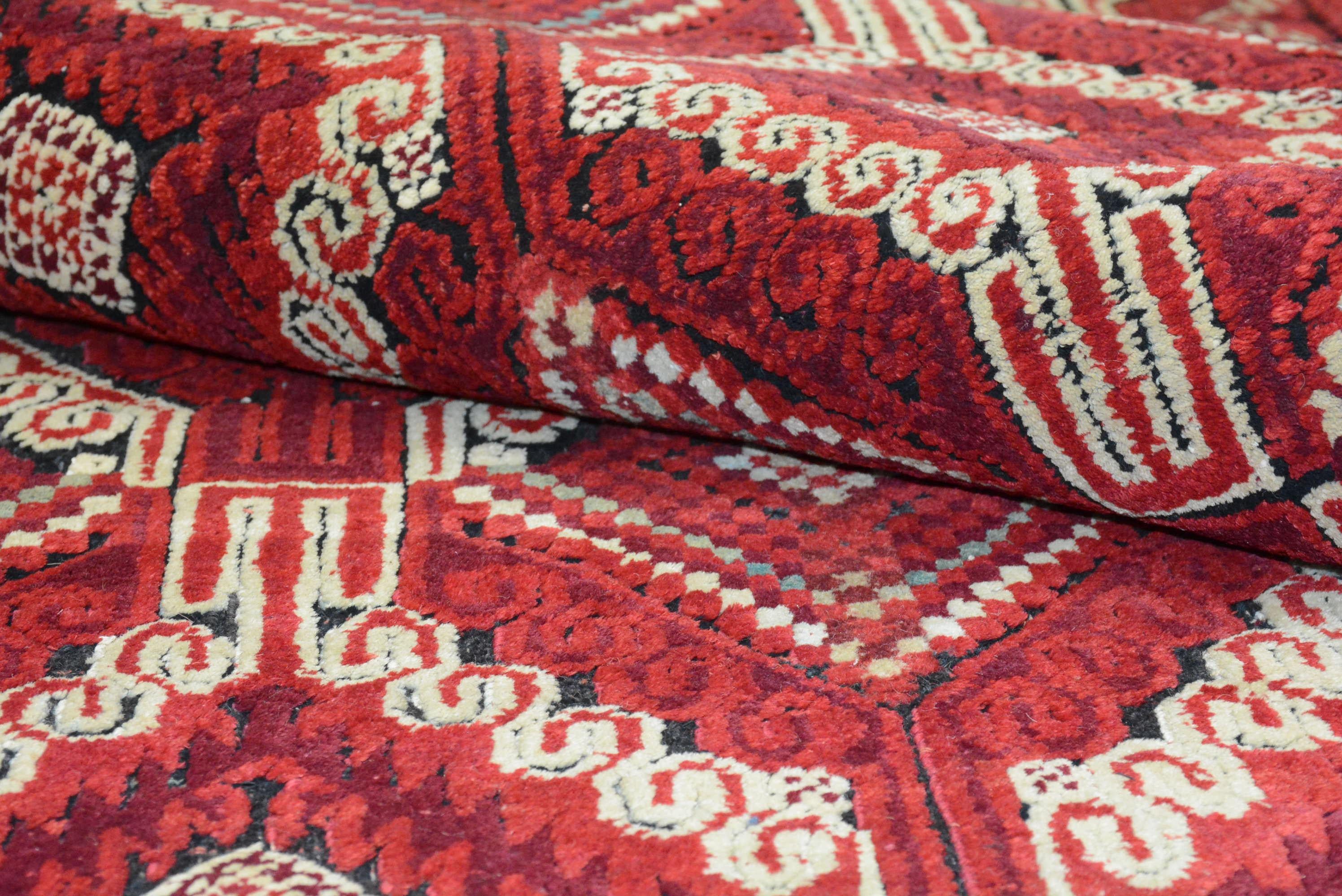 Antique Indian Agra Carpet For Sale 3