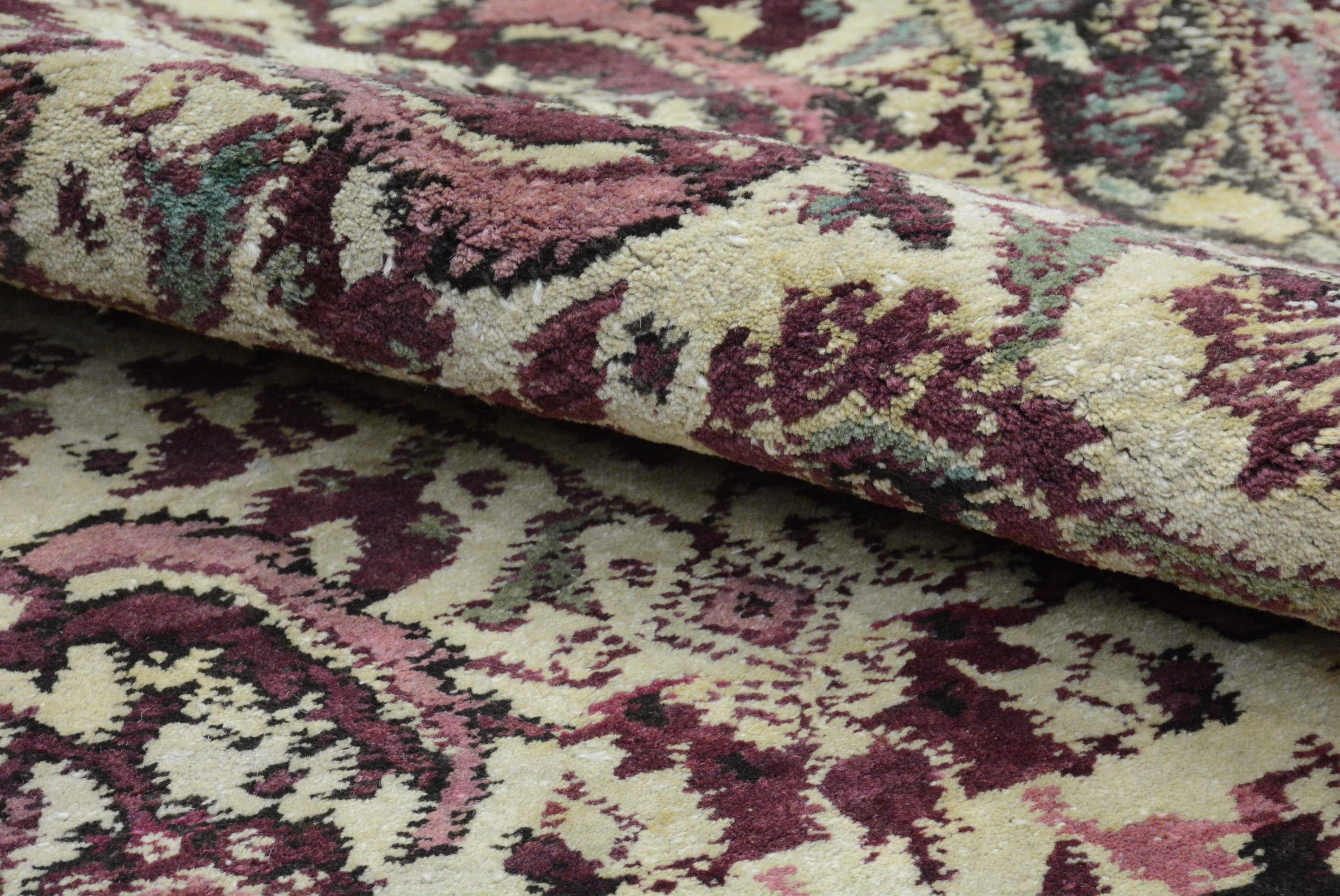 Antique Indian Agra Carpet For Sale 3