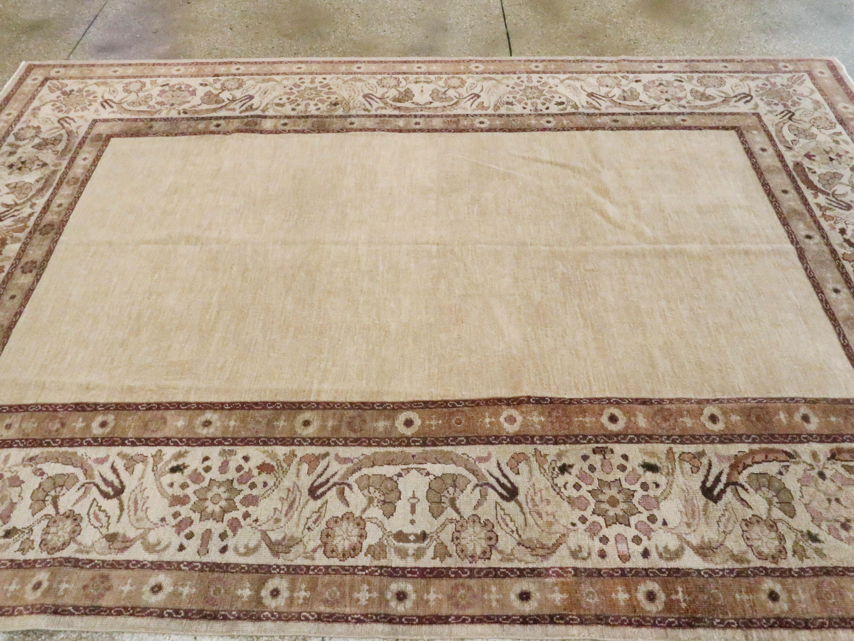 Antique Indian Agra Carpet 2