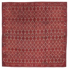 Antique Indian Agra Carpet