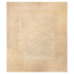 Antico tappeto indiano Agra. Dimensioni: 12 ft x 13 ft 10 in