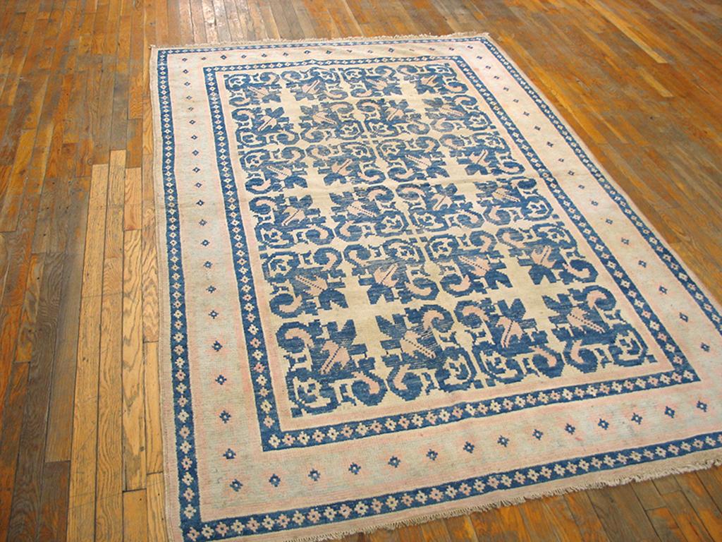 Early 20th Century Antique Indian Agra Cotton For Sale