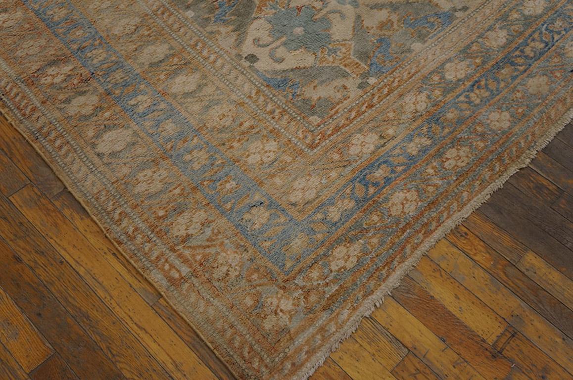 Noué à la main Tapis indien ancien en coton:: de type Agra en vente