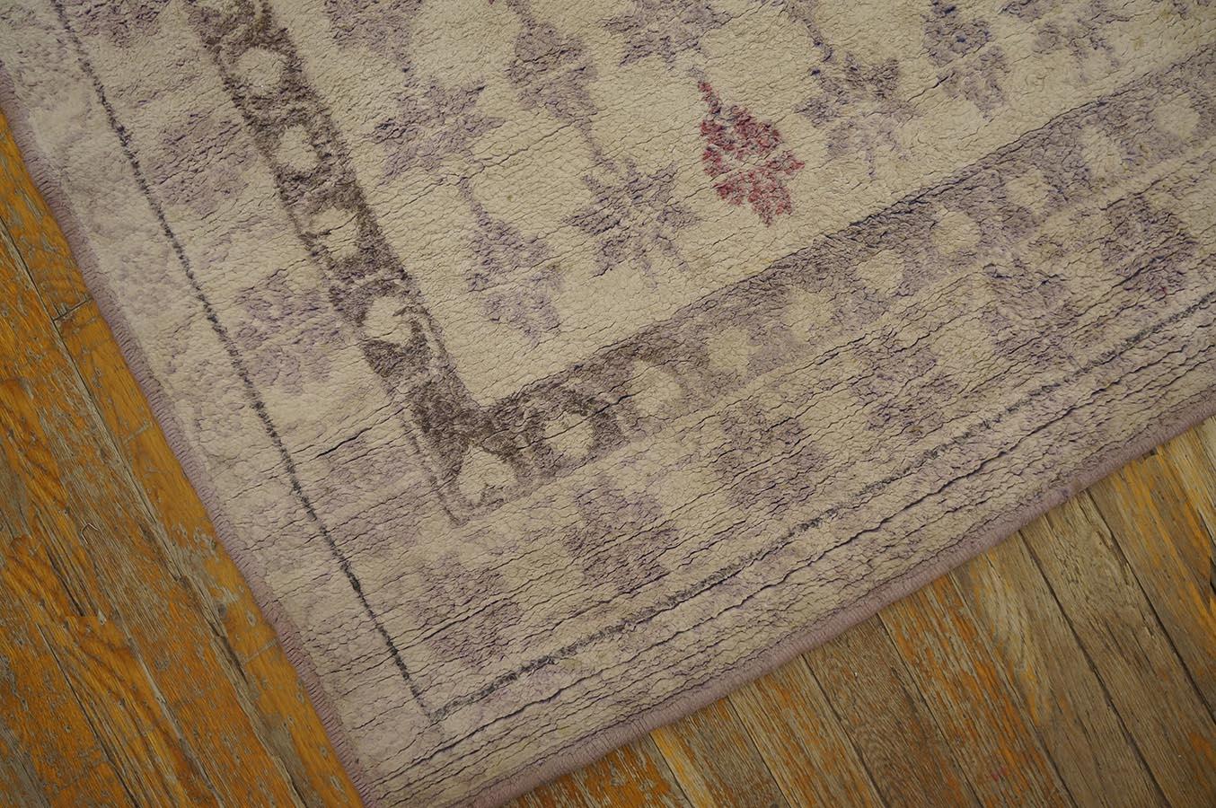Antique Indian Agra Cotton Rug For Sale 2