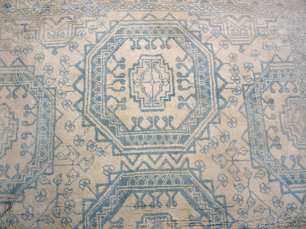 Early 20th Century N. Indian Agra Cotton Carpet ( 4' x 6'8
