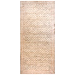 Early 20th Century Indian Cotton Agra Carpet ( 9'8" x 21'2" - 295 x 645 )