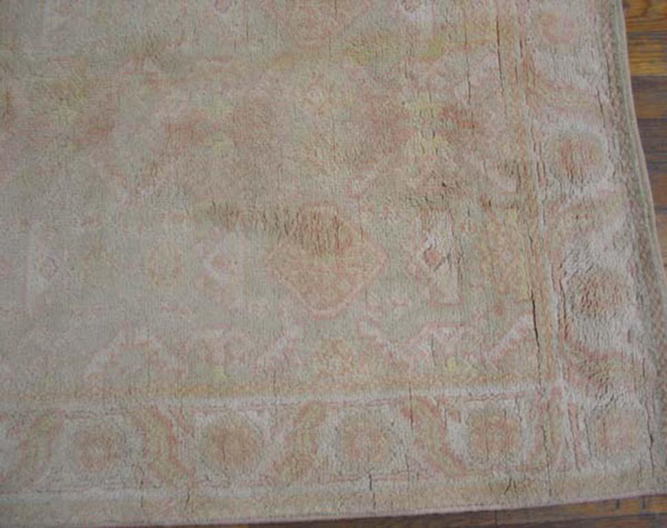Antique Indian Agra, cotton rug, measures: 4'0
