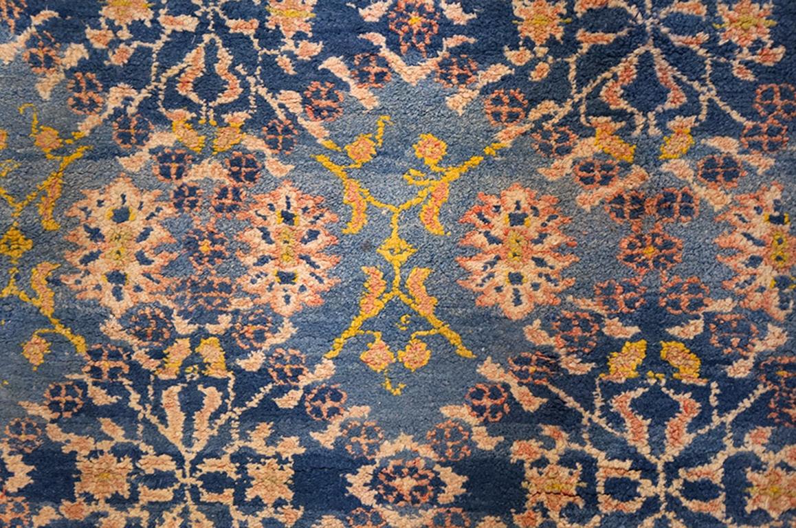 Antique Indian Agra, Cotton Rug For Sale 1