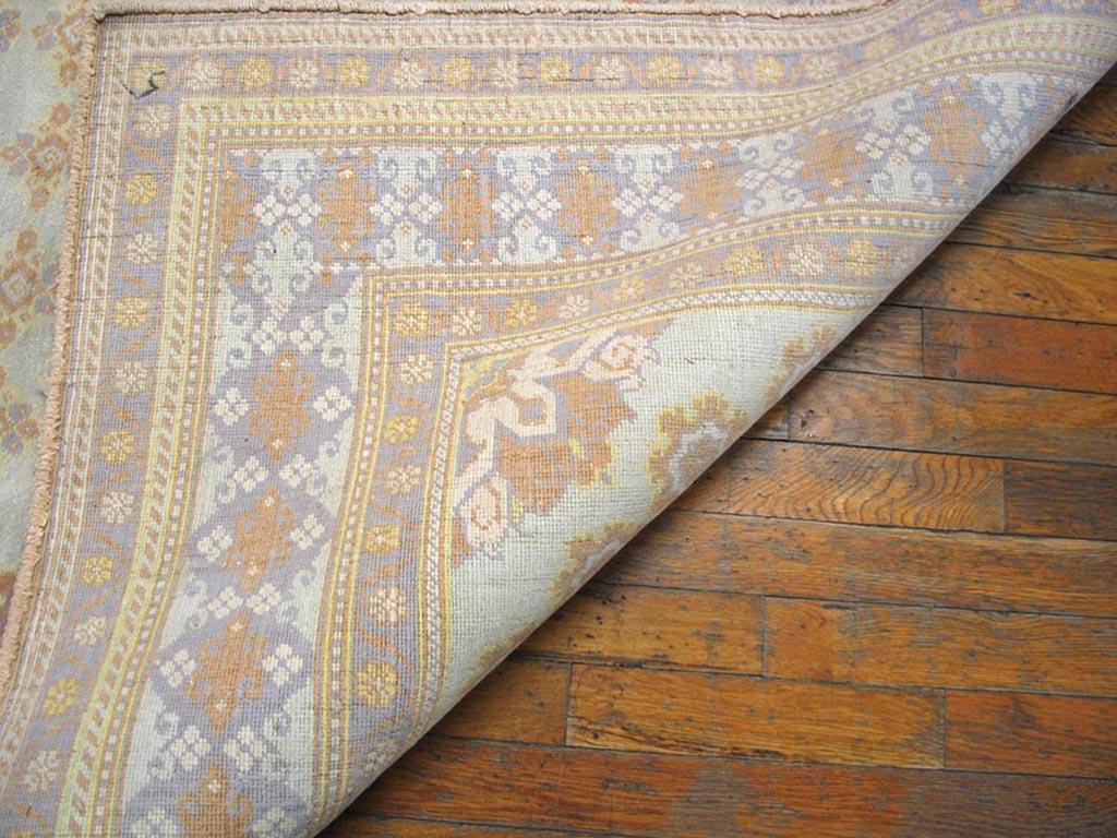 Antique Indian Agra, Cotton Rug For Sale 2