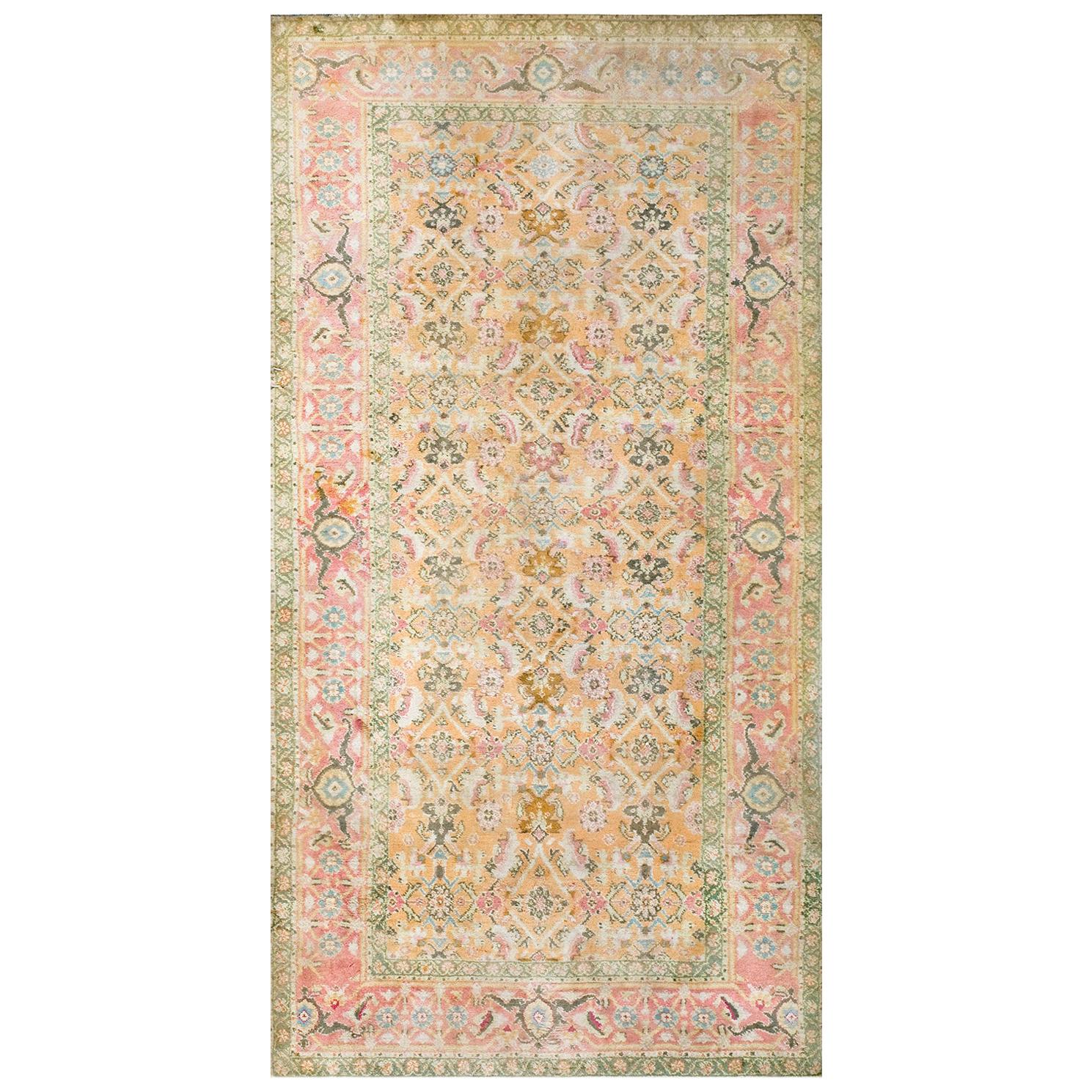 Antique Indian Agra Cotton Rug