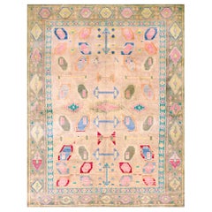 Indischer Agra-Teppich aus Baumwolle, frühes 20. Jahrhundert ( 6'2" x 8' - 188 x 243 )