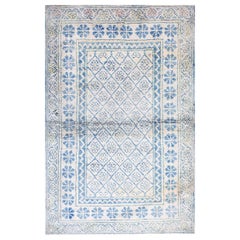 Antique Indian Agra Cotton Rug