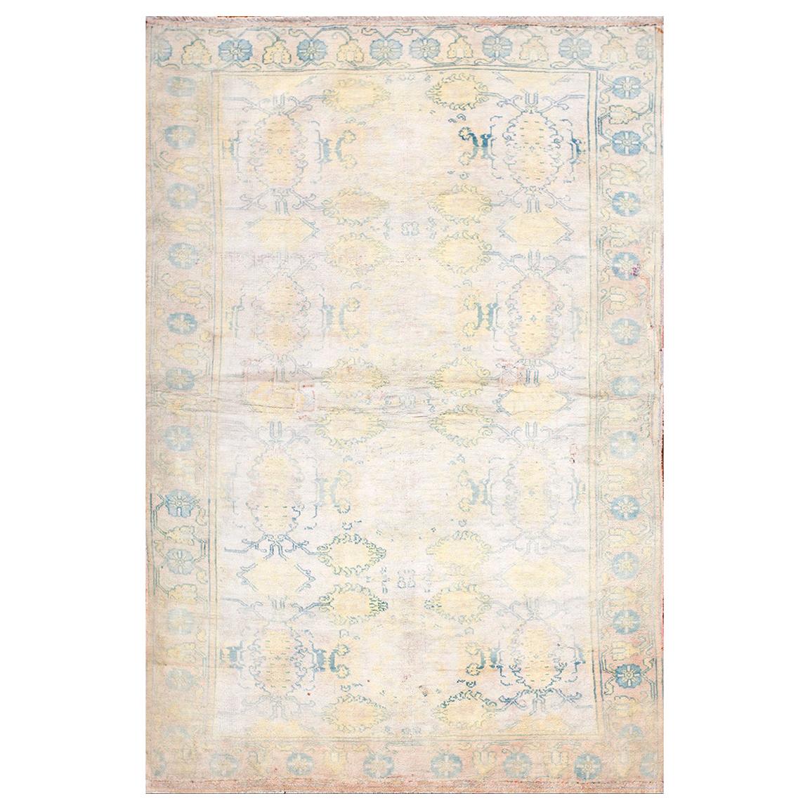 Antique Indian Agra, Cotton Rugs For Sale