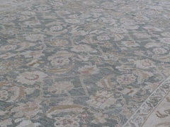 Alfombra antigua india Agra de diseño Herati