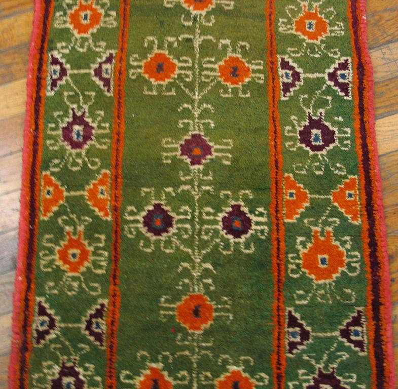 Hand-Knotted Antique Indian Agra Rug For Sale