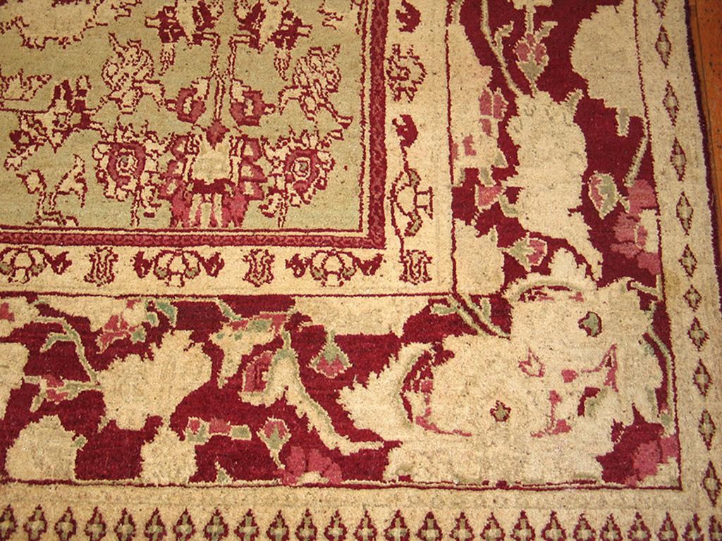 Hand-Knotted 19th Century Indian Agra Carpet ( 11’ x 29’ - 335 x 883 ) For Sale
