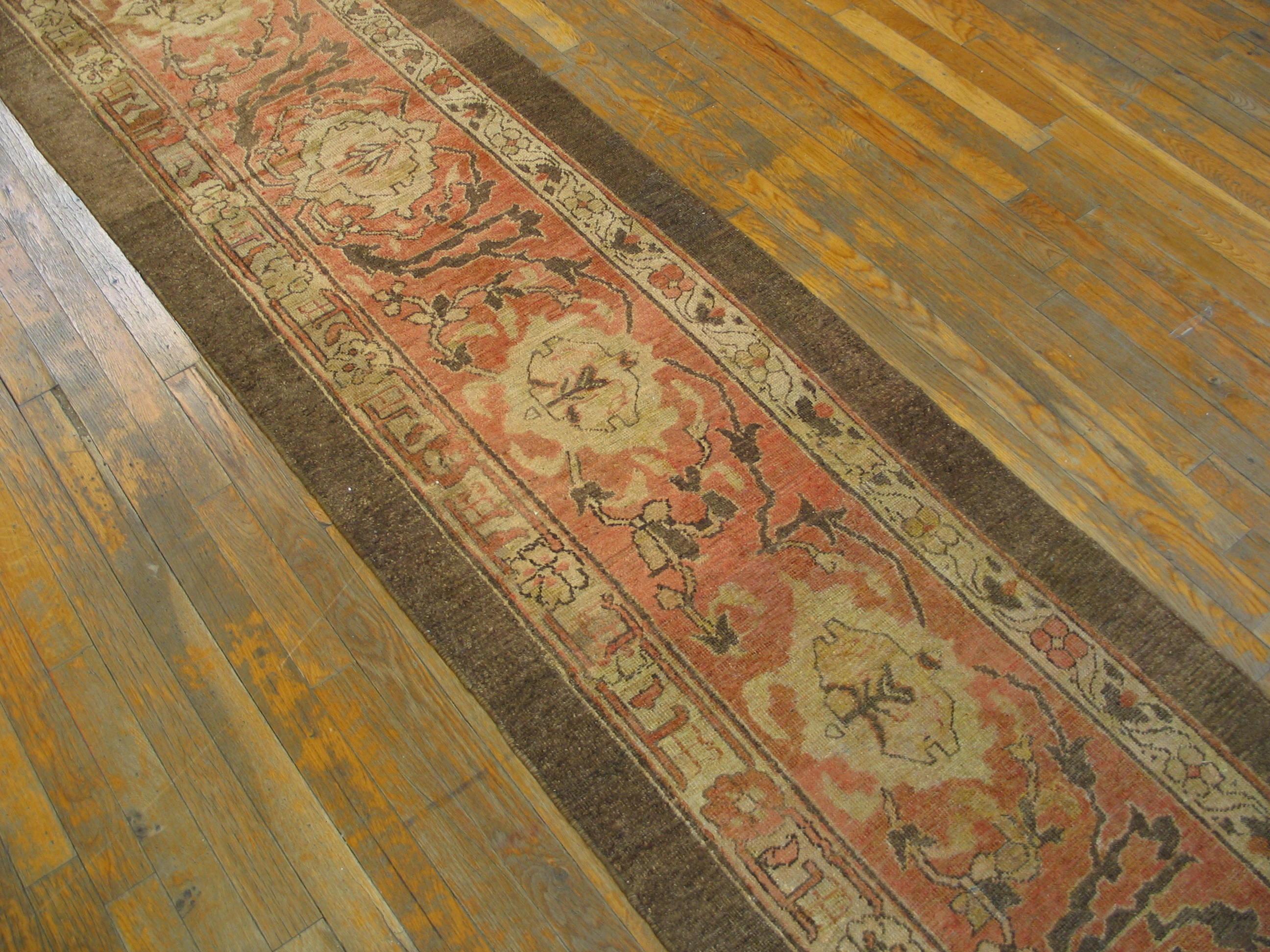 Hand-Knotted Antique Indian Agra Rug 2' 5