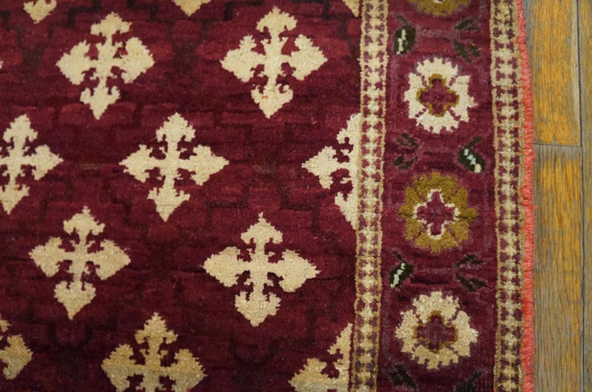 Début du 20ème siècle Tapis indien ancien Agra en vente