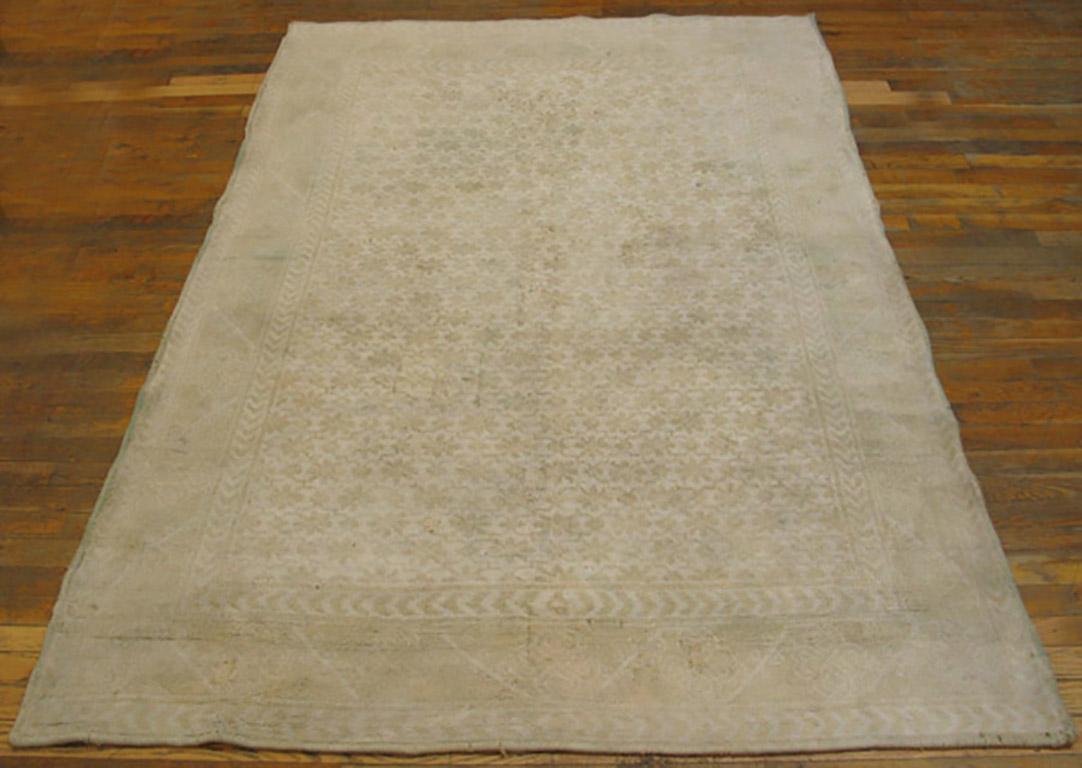 Antique Indian Agra Rug For Sale 1