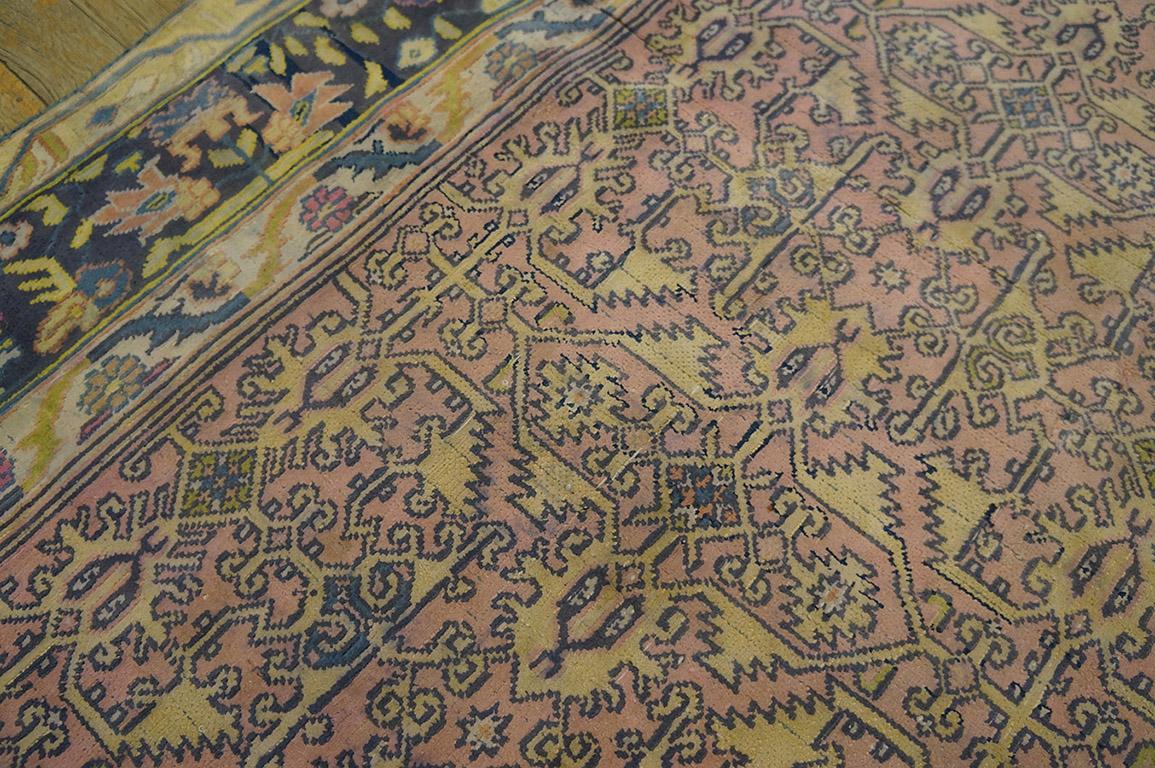 Early 20th  Century Indian Cotton Agra Carpet ( 4' x 6'9