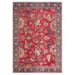 Collection Nazmiyal, tapis indien ancien Agra de 6' x 8'8"