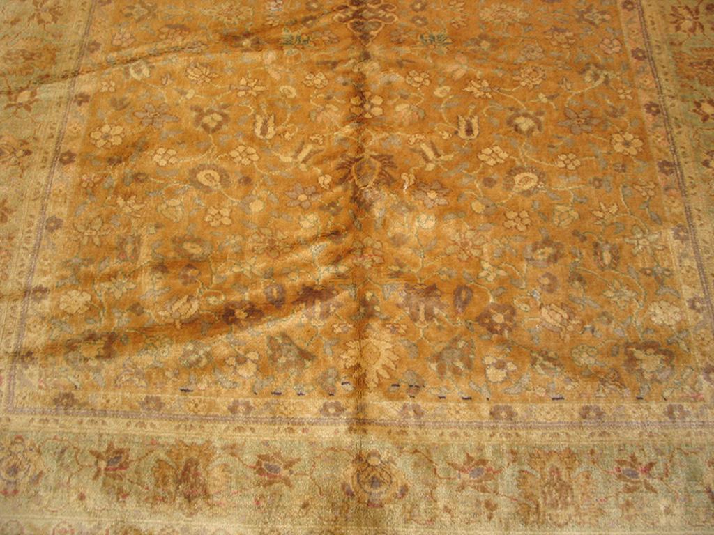 Antique Indian Agra Rug In Good Condition For Sale In New York, NY