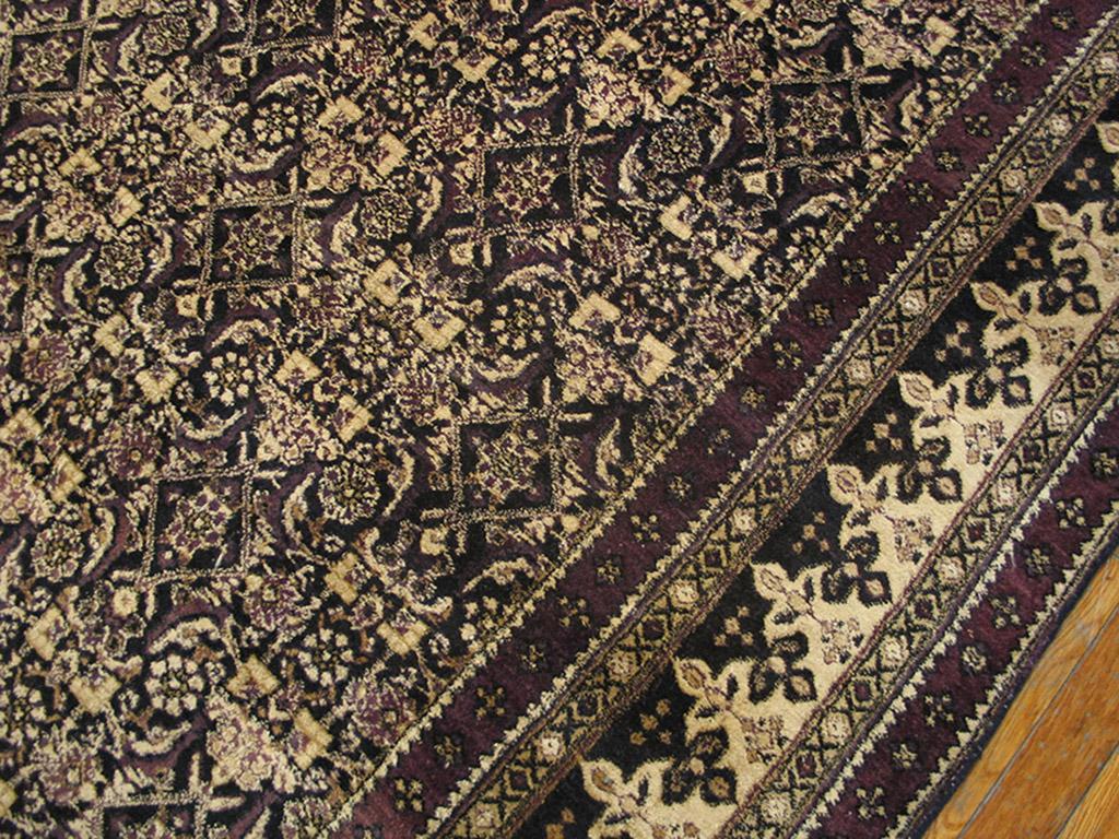 Antique Indian Agra Rug In Good Condition In New York, NY