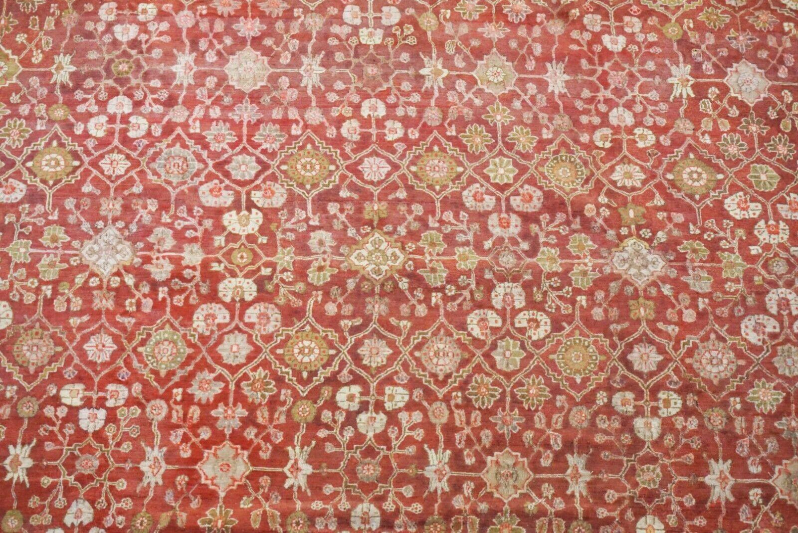 Indien Ancien tapis indien d'Agra, vers 1900 en vente