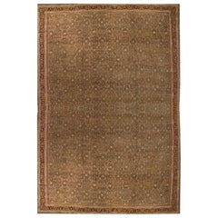 Tapis indien Agra ancien surdimensionné, vers 1900 38,1 cm x 74,9 cm.