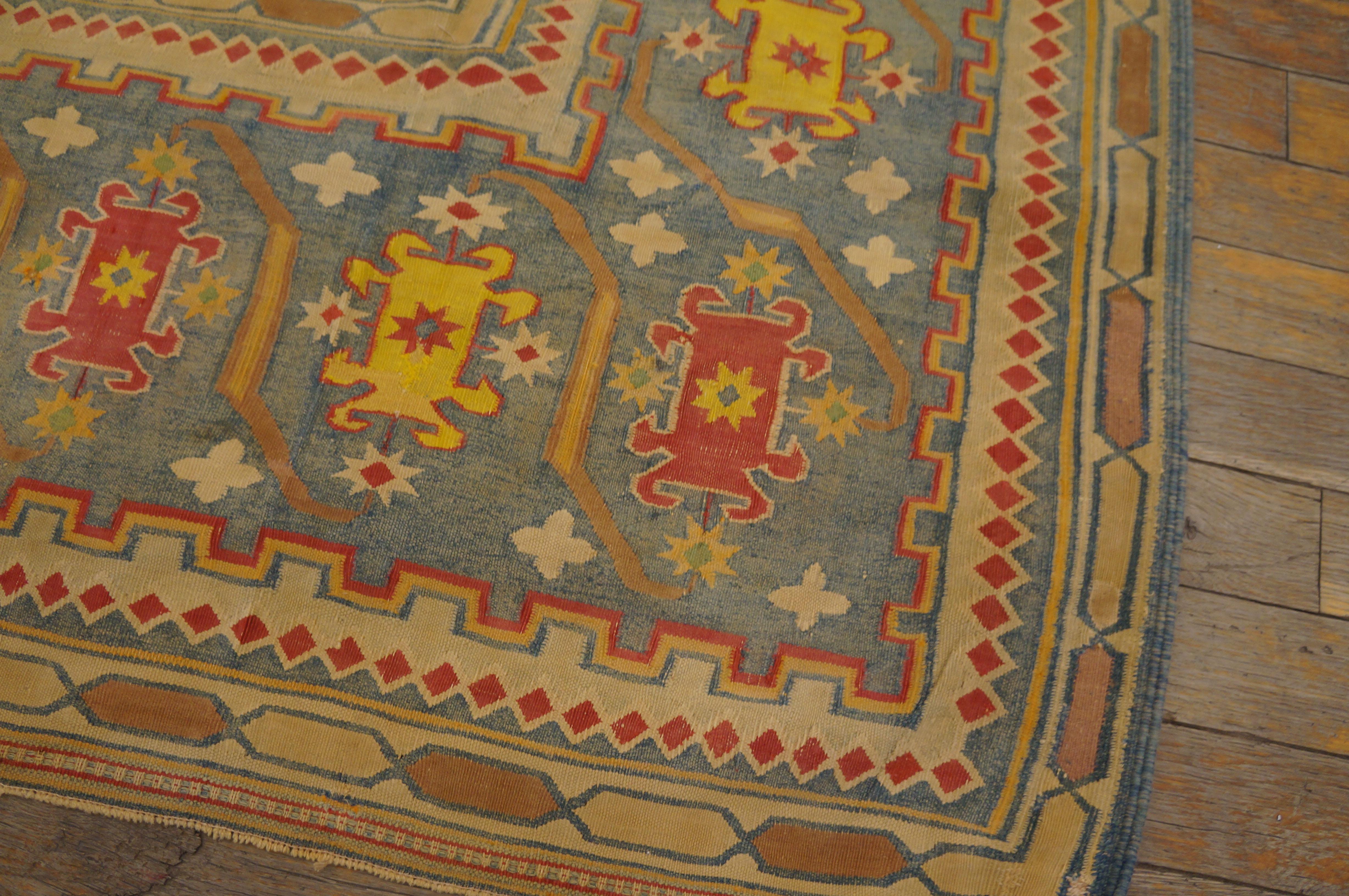 Antique Indian Agra Rug For Sale 4