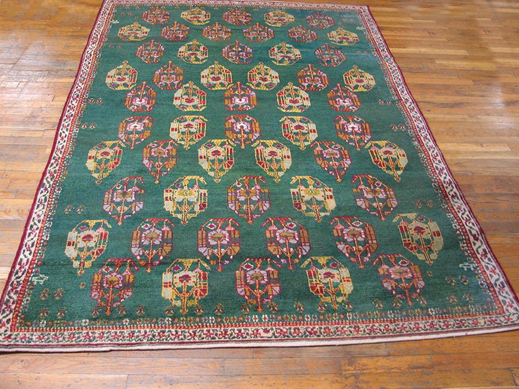 Early 20th Century N. Indian Agra Carpet ( 5'10
