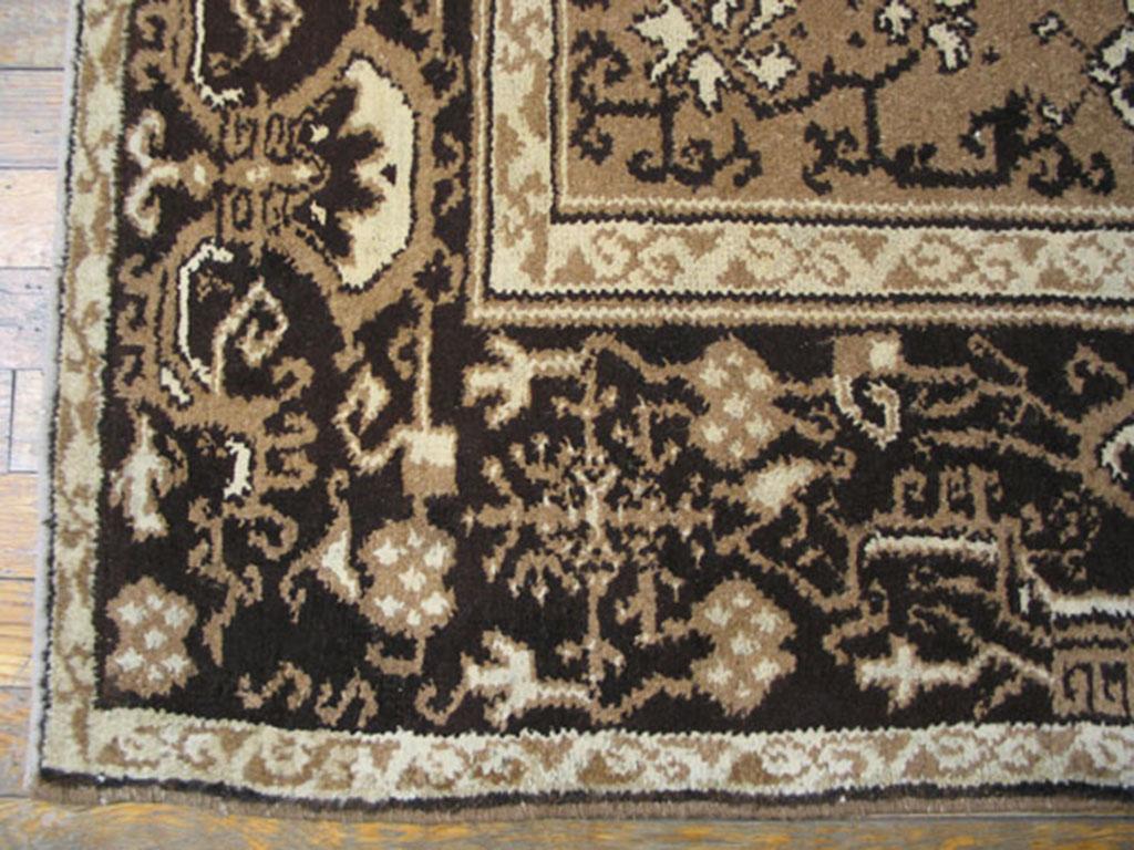 Antique Indian Agra Rug In Good Condition For Sale In New York, NY
