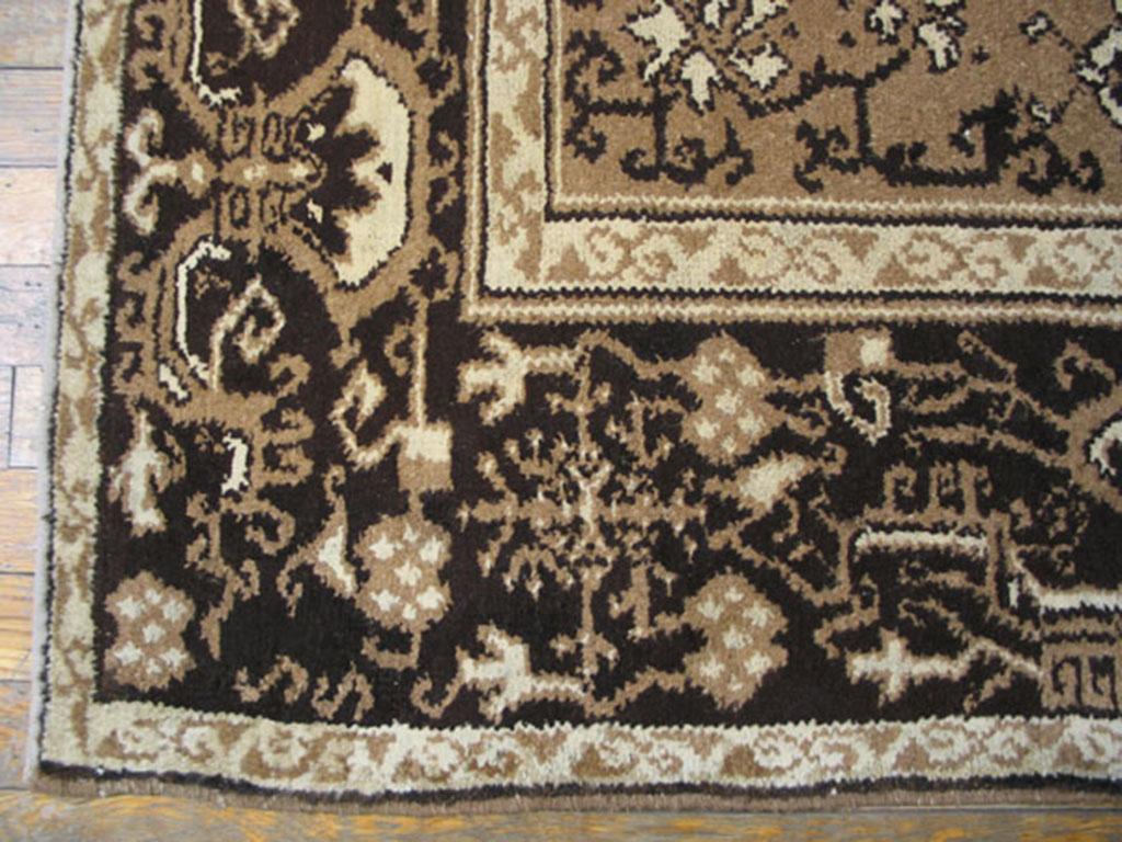 Annodato a mano Tappeto antico indiano Agra in vendita