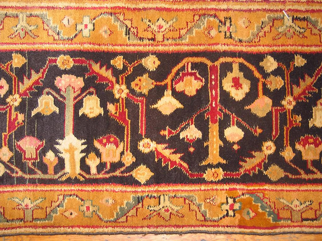 Tappeto Agra indiano del XIX secolo ( 11' x 15'6
