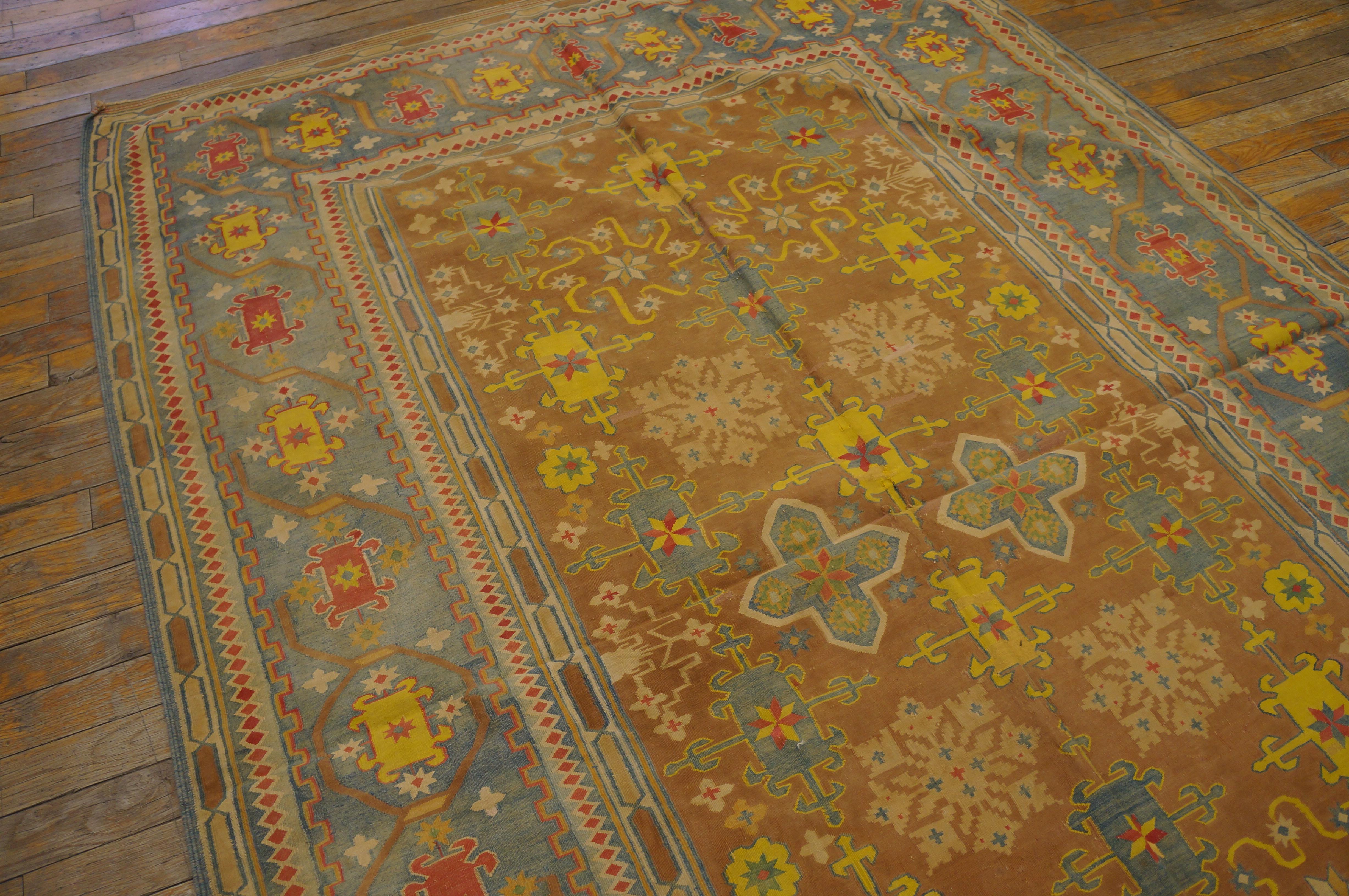 Antique Indian Agra Rug For Sale 2