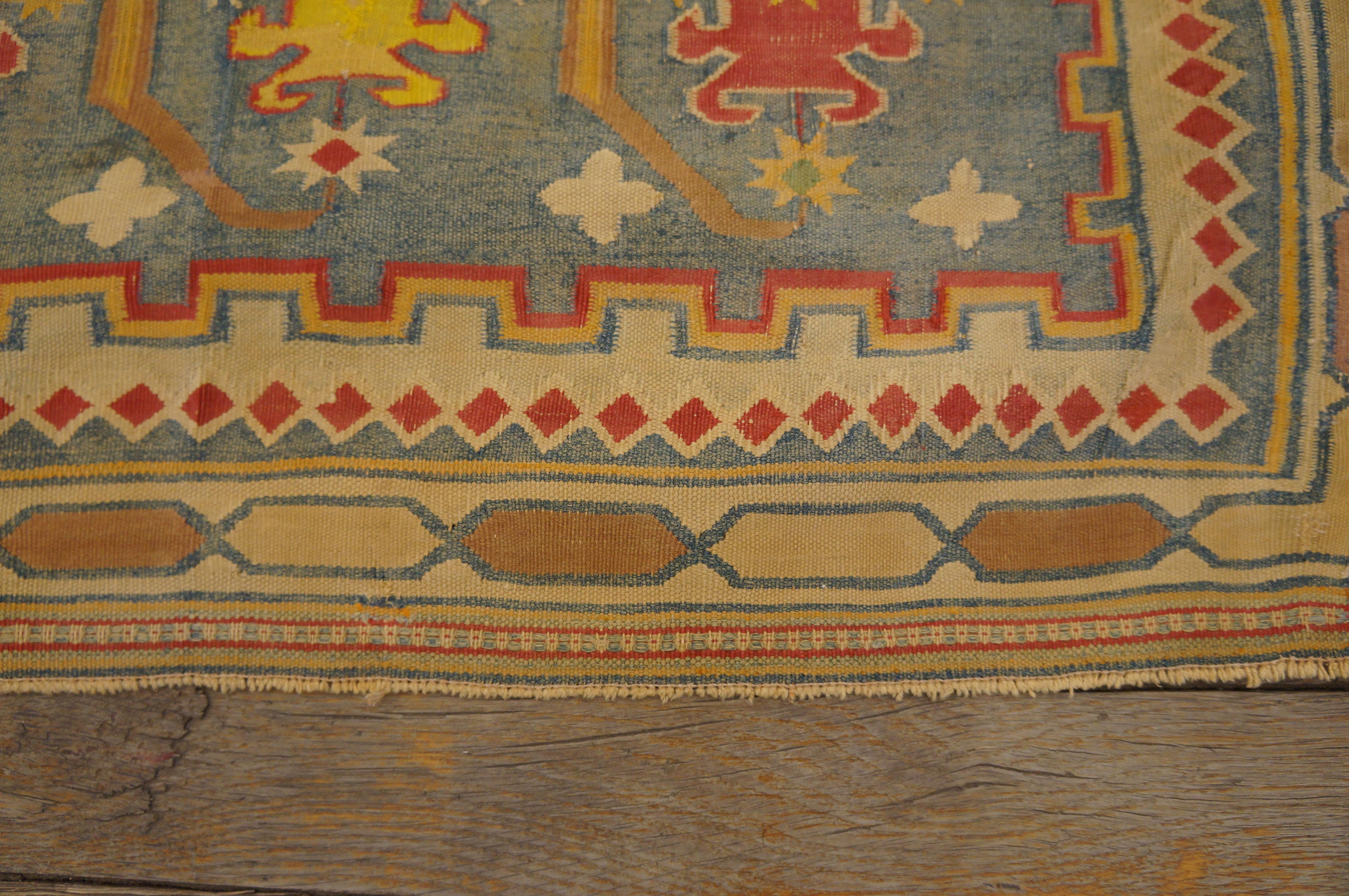 Antique Indian Agra Rug For Sale 3