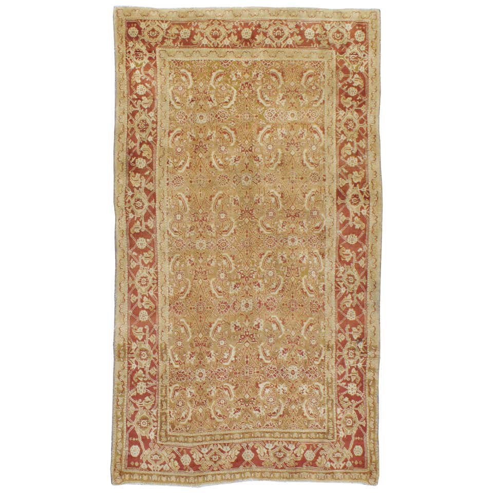Antique Indian Agra Rug For Sale at 1stDibs